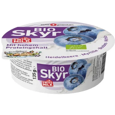 BIO - Skyr Iogurte proteína Mirtilo, 135g