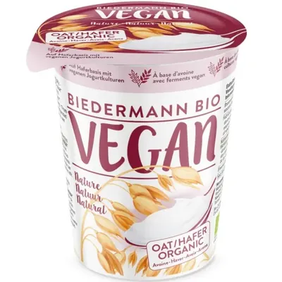 BIO - VEGAN AVEIAgurte Natural, 375g