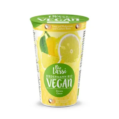 BIO - Bebida fermentada Lassi Limão, VEGAN, 230ml