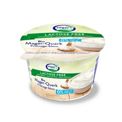 BIO - Queijo Quark magro, Sem Lactose, 200g