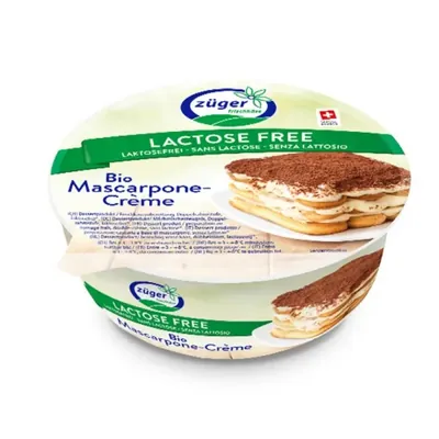 BIO - Quejo Creme Mascarpone, Sem Lactose, 250g