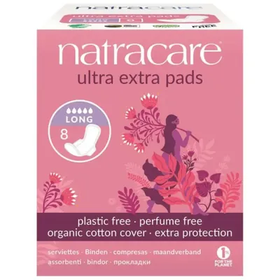NATRACARE - Pensos ultra extra - comprido, 8un