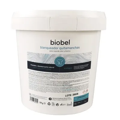 BIOBEL - Branqueador em pó, percarbonato de sódio, 5Kg