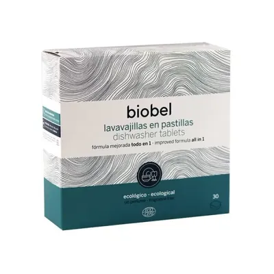 BIOBEL - Detergente para máquina da loiça em cápsulas, 30 uni
