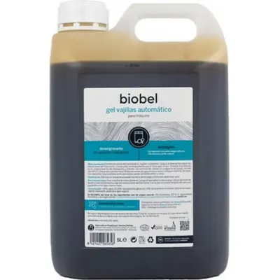 BIOBEL - Detergente anti gordura em gel para máquina da loiça, 5L