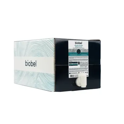 BIOBEL - Detergente líquido para roupa Sabão Natural com Alfazema 2 em 1, 18L