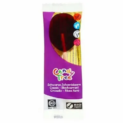 BIO - Chupa-chupa Groselha preta, 13g